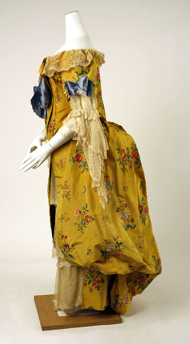 Fancy dress costume, House of Worth (French, 1858–1956), silk, cotton, French