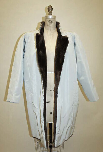 Coat, Christian Lacroix (French, born 1951), silk, fur, French 