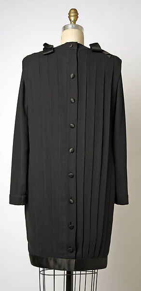 Cocktail dress, House of Chanel (French, founded 1910), silk, French