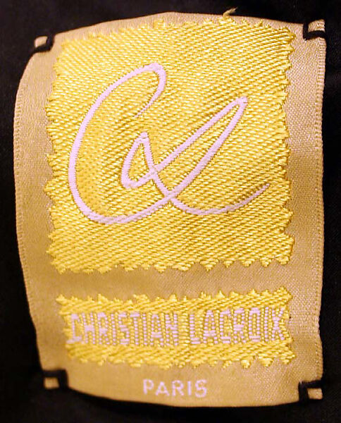 Jacket, Christian Lacroix (French, born 1951), fur, silk, jet, French