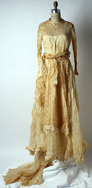 Wedding dress, Ceil Chapman (American, born 1912), cotton, American 