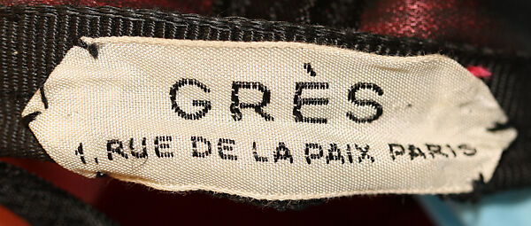 Cocktail dress, Madame Grès (Germaine Émilie Krebs) (French, Paris 1903–1993 Var region), silk, French