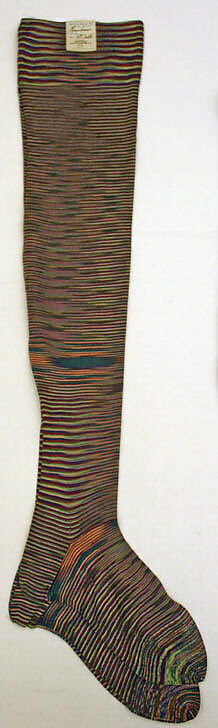 Stockings, Mr. Callum Hosiery Co., silk, French
