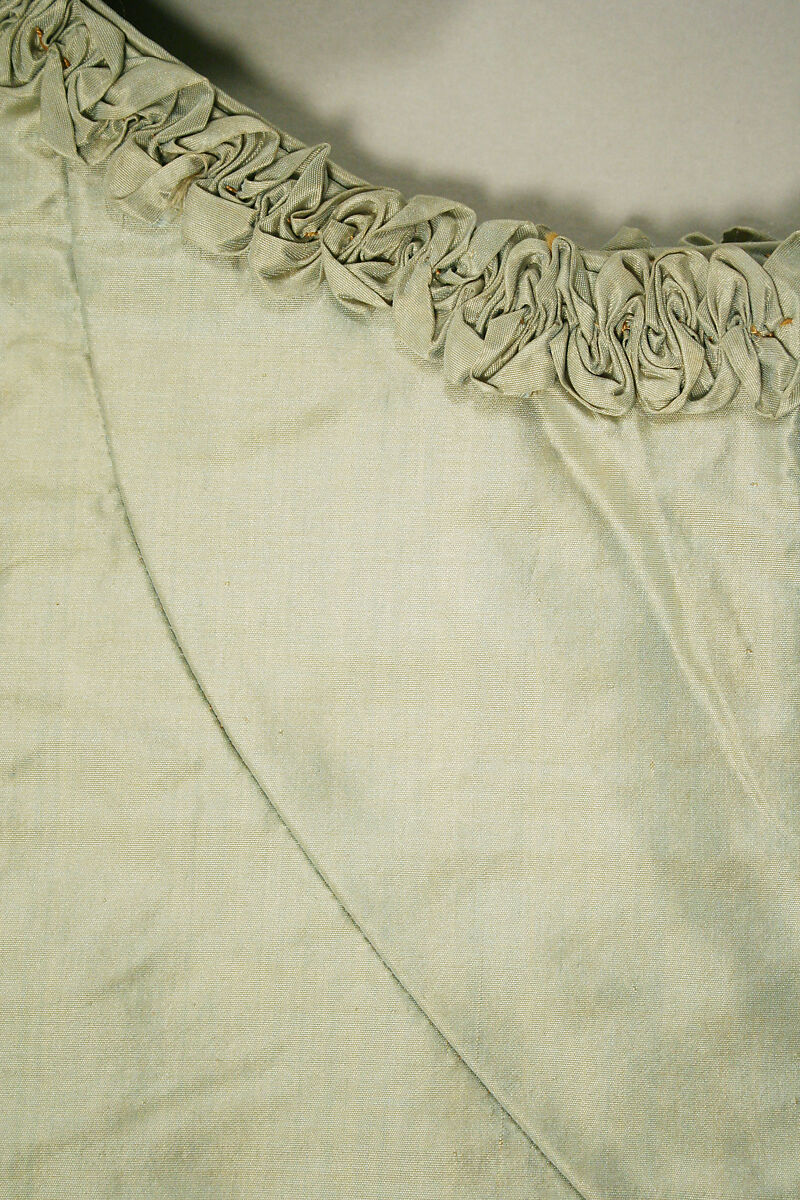 Bodice, silk, American