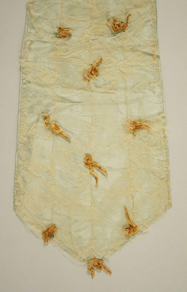 Bodice, silk, American