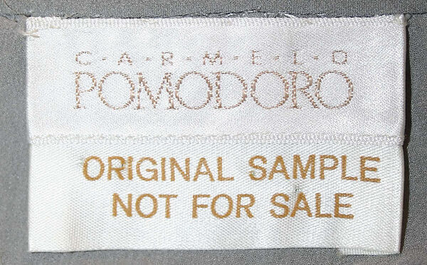 Ensemble, Carmelo Pomodoro (American, 1955–1992), cotton, American