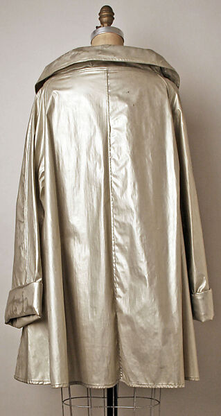 Coat, Carmelo Pomodoro (American, 1955–1992), plastic, American