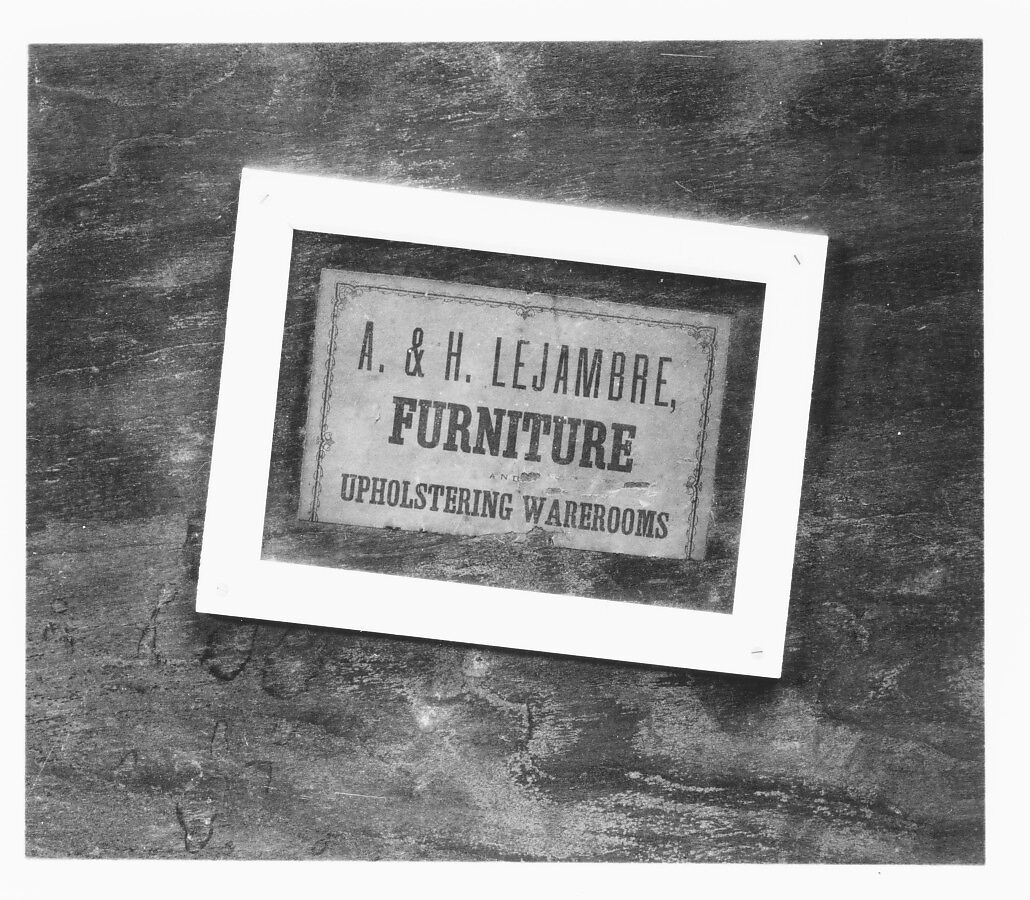 Table, A. and H. Lejambre (American, Philadelphia, Pennsylvania, active 1865–ca. 1907), Probably purpleheart, yellow poplar, inlaid woods, brass, American