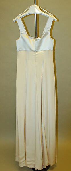Wedding pajamas, Wearkstatt (American, founded 1991), silk, American