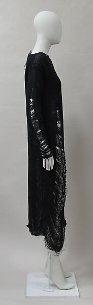 Dress, Yohji Yamamoto (Japanese, born Tokyo, 1943), cotton, Japanese