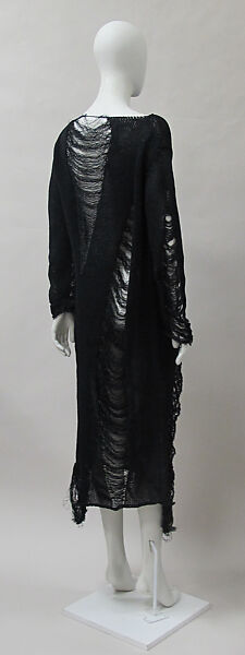 Dress, Yohji Yamamoto (Japanese, born Tokyo, 1943), cotton, Japanese
