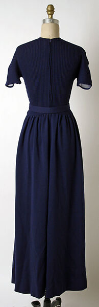 Dress, Rudi Gernreich (American (born Austria), Vienna 1922–1985 Los Angeles, California), wool, silk, metal, American