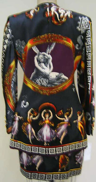 Suit, Versace Couture (Italian, founded 1992), silk, rayon, Italian