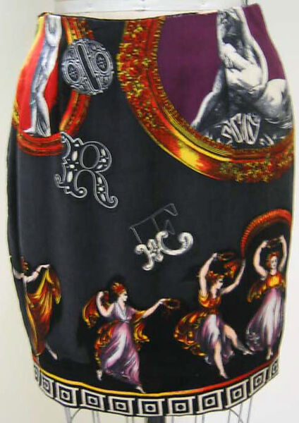 Suit, Versace Couture (Italian, founded 1992), silk, rayon, Italian