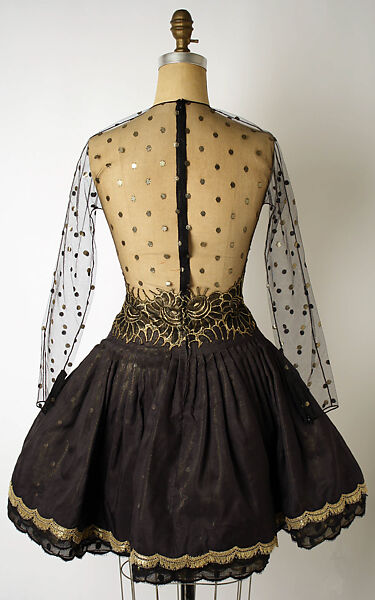 Evening ensemble, Geoffrey Beene (American, Haynesville, Louisiana 1927–2004 New York), silk, metallic thread, American