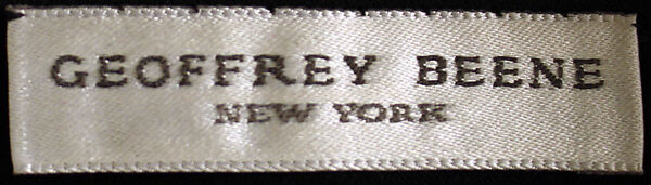 Evening dress, Geoffrey Beene (American, Haynesville, Louisiana 1927–2004 New York), silk, metal, American