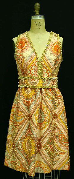 Evening dress, Oscar de la Renta, LLC. (American, founded 1965), wool blend, American 