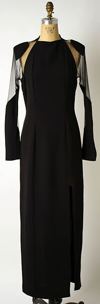 Evening dress, Geoffrey Beene (American, Haynesville, Louisiana 1927–2004 New York), silk, tulle, American 