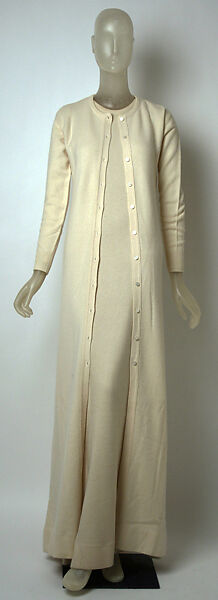 Dress, Halston (American, Des Moines, Iowa 1932–1990 San Francisco, California), cashmere, American 
