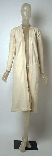 Coat, Halston (American, Des Moines, Iowa 1932–1990 San Francisco, California), cashmere, American 