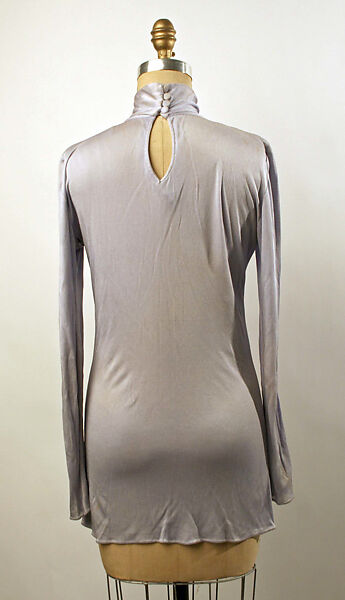 Shirt, Halston (American, Des Moines, Iowa 1932–1990 San Francisco, California), silk, American