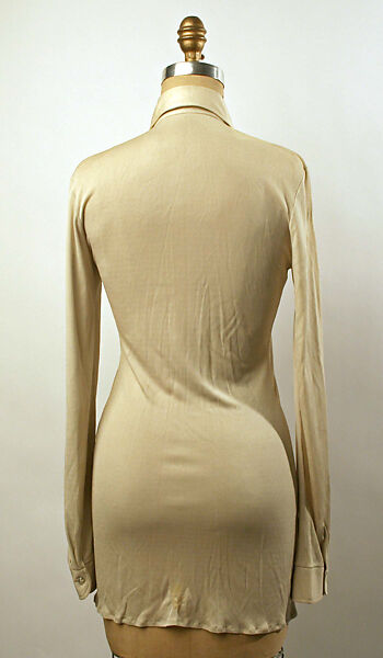 Shirt, Halston (American, Des Moines, Iowa 1932–1990 San Francisco, California), silk, American