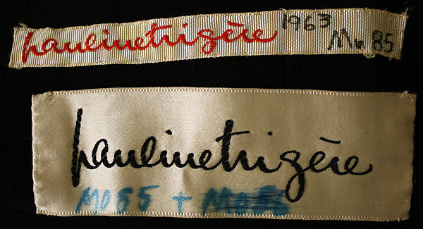 Dress, Pauline Trigère (American, born France, Paris 1908–2002 New York), silk, rhinestones, American