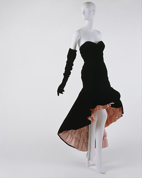 Evening dress, House of Balenciaga (French, founded 1937), silk, French