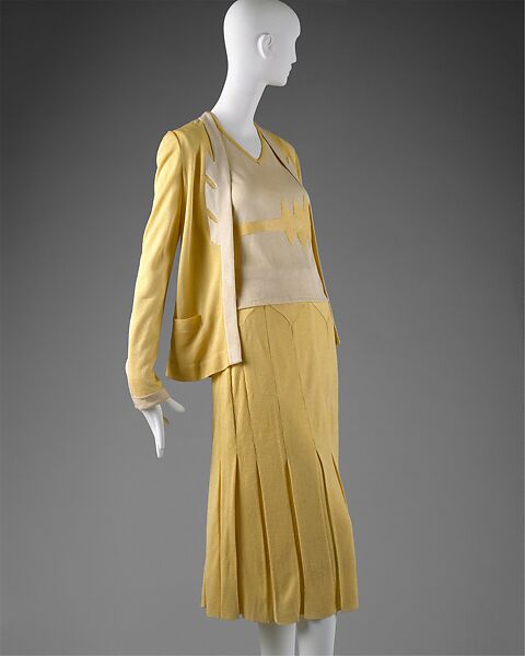 Dress, House of Patou  French, silk, French