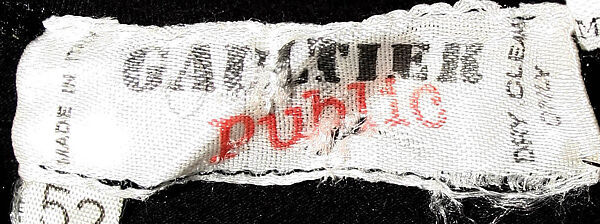 Dress, Jean Paul Gaultier (French, born 1952), cotton, French