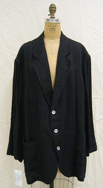 Yohji Yamamoto | Jacket | Japanese | The Metropolitan Museum of Art