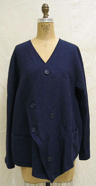 Ensemble, Yohji Yamamoto (Japanese, born Tokyo, 1943), wool, Japanese