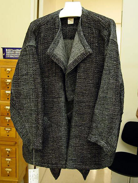 Jacket, Issey Miyake (Japanese, 1938–2022), wool, Japanese 