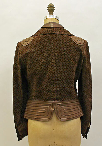 Suit, Gucci (Italian, founded 1921), suede, Italian