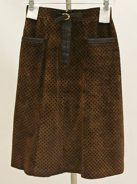 Suit, Gucci (Italian, founded 1921), suede, Italian