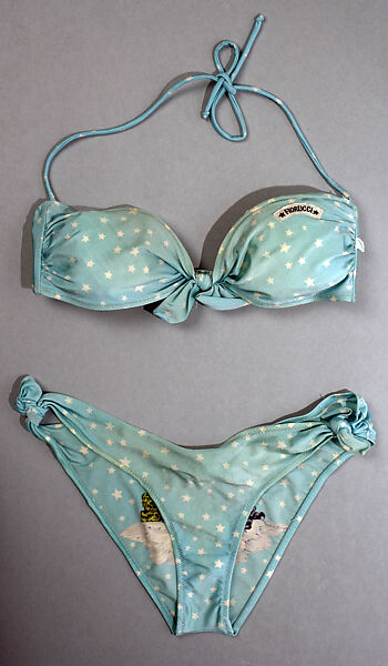 Bikini, Fiorucci (Italian, founded 1962), synthetic fiber, Italian 