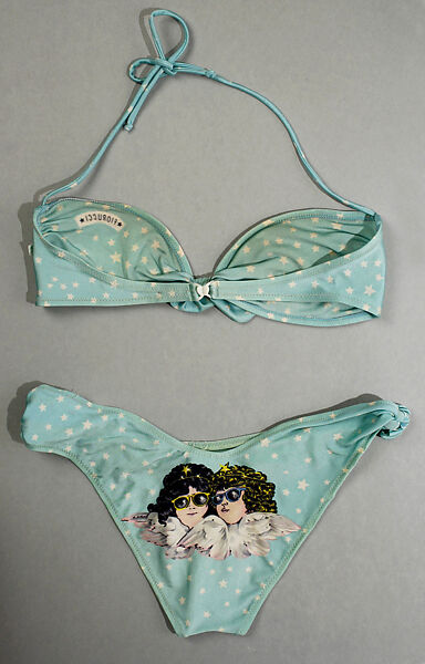 Bikini, Fiorucci (Italian, founded 1962), synthetic fiber, Italian
