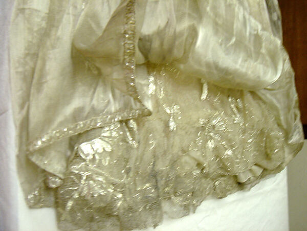 Evening dress, Lucile Ltd., New York (American, 1910–1932), metallic thread, American