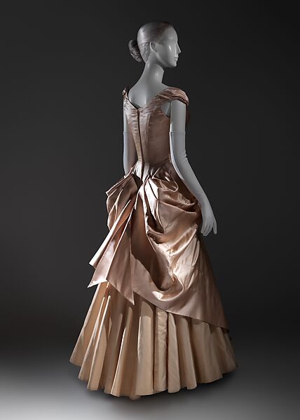 Wedding dress, Charles James (American, born Great Britain, 1906–1978), silk, American