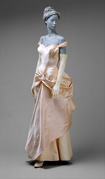 Wedding dress, Charles James (American, born Great Britain, 1906–1978), silk, American