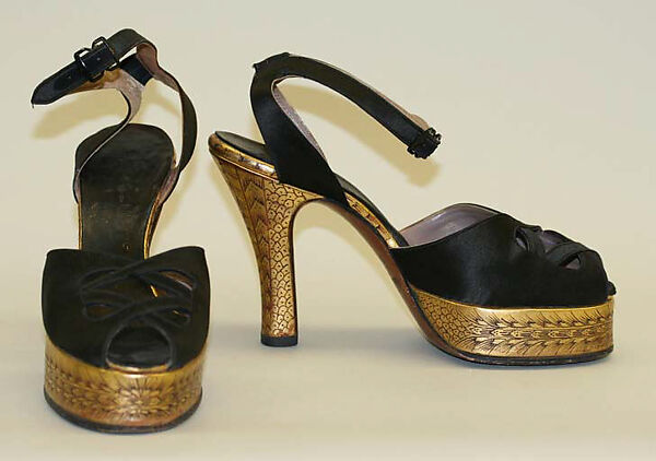 Sandals, Cangemi, Inc., silk, leather, Italian 