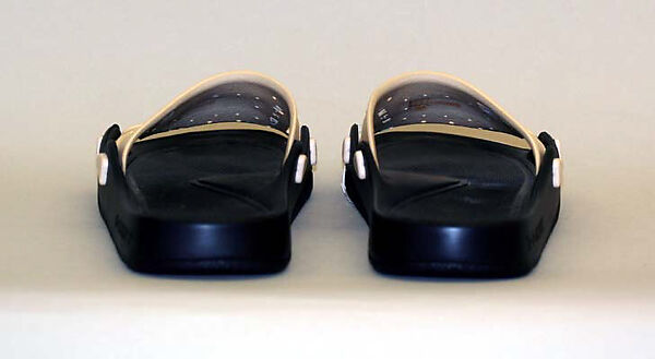 Athletic ensemble, Tommy Hilfiger Corporation (American, founded 1985), (a) nylon, cotton; (b) nylon; (c, d) plastic, American