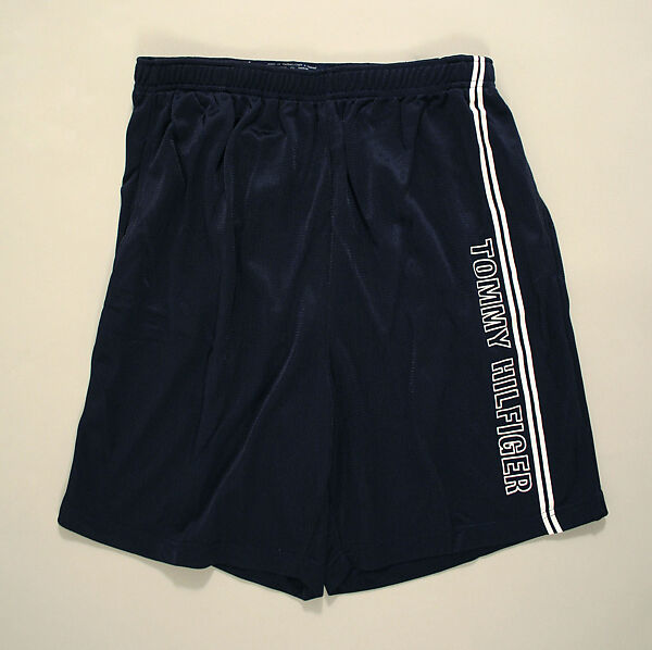 Athletic ensemble, Tommy Hilfiger Corporation (American, founded 1985), (a) nylon, cotton; (b) nylon; (c, d) plastic, American