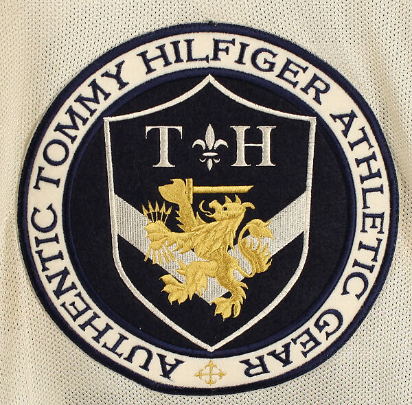 Athletic ensemble, Tommy Hilfiger Corporation (American, founded 1985), (a) nylon, cotton; (b) nylon; (c, d) plastic, American