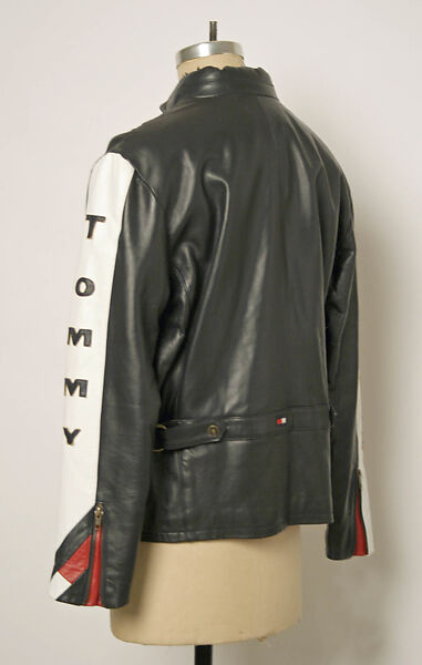 Athletic ensemble, Tommy Hilfiger Corporation (American, founded 1985), (a) leather; (b, c) cotton; (d) cotton, spandex; (e,f) leather, nylon, American