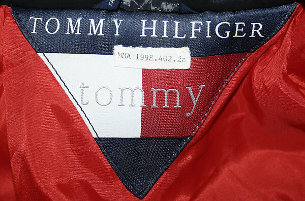 Athletic ensemble, Tommy Hilfiger Corporation (American, founded 1985), (a) leather; (b, c) cotton; (d) cotton, spandex; (e,f) leather, nylon, American