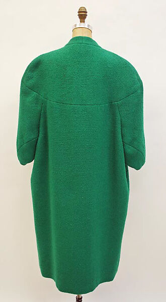 Coat, Charles James (American, born Great Britain, 1906–1978), wool, American