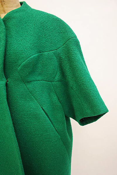 Coat, Charles James (American, born Great Britain, 1906–1978), wool, American