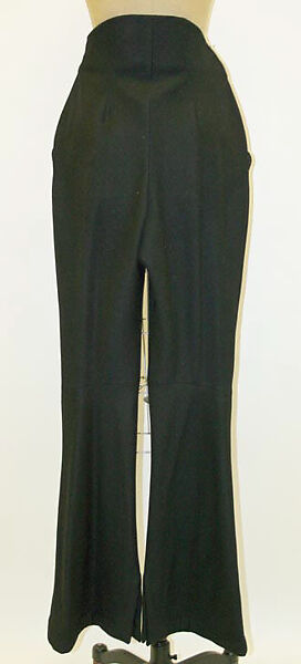 Trousers, Charles James (American, born Great Britain, 1906–1978), wool, American