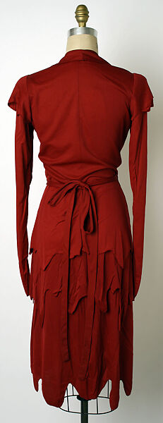 Dress, Norma Kamali (American, born 1945), synthetic fiber, American